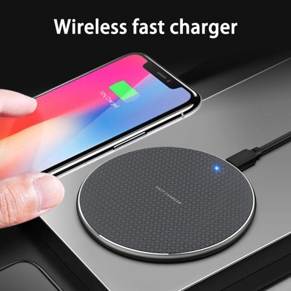 15W Fast Charging Wireless Charging Pad - Ultra Slim